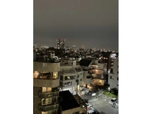 【東京都/渋谷区恵比寿】恵比寿ブルーメ 眺望：ルーフバルコニーから（夜景）