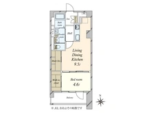 【東京都/港区三田】三田マンション 間取り図