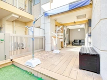 【東京都/葛飾区青戸】グランシティ青砥 ウッドデッキ約6.7帖