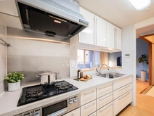 【千葉県/市川市島尻】クレストシティタワーズ浦安 リバータワー キッチン