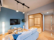 【千葉県/市川市島尻】クレストシティタワーズ浦安 リバータワー LDK：奥：和室