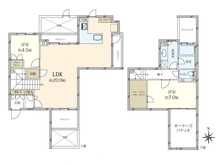 【東京都/世田谷区瀬田】ロイヤルシーズン瀬田 間取り図