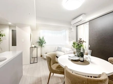 【東京都/港区新橋】リビオレゾン新橋nex リビング：※家具・調度品等は本体価格に含まれません。