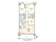 【東京都/世田谷区粕谷】蘆花公園ザ・レジデンス フォレストコート 間取り図