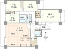 【東京都/世田谷区南烏山】芦花公園プレスティージュ 間取り図