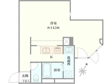 【東京都/渋谷区本町】ビューパレー新宿新都心 間取り図