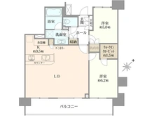【東京都/世田谷区上祖師谷】パークホームズ千歳烏山ガーデンズコート EAST棟 間取り図
