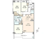 【東京都/杉並区下高井戸】シアンズテラス下高井戸 間取り図