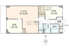 【東京都/杉並区下高井戸】スターハイツ下高井戸 間取り図