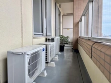 【東京都/新宿区西早稲田】西早稲田パークタワー バルコニー：約8ｍ以上のワイドスパンバルコニー