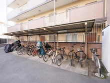 【神奈川県/川崎市多摩区枡形】ドメスセレーナ向ヶ丘遊園II 駐輪場