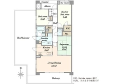 【東京都/世田谷区北烏山】エルザ世田谷 間取り図