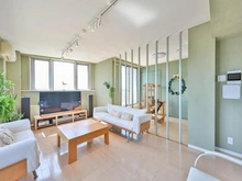 【東京都/世田谷区桜丘】パークハウス世田谷桜丘 リビング・ダイニング：買主様によるリフォームにて3LDKへ間取りの変更可能です