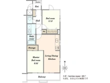 【東京都/世田谷区桜丘】ルピナス桜丘 間取り図