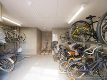 【東京都/世田谷区梅丘】アデニウム梅ヶ丘JP 駐輪場