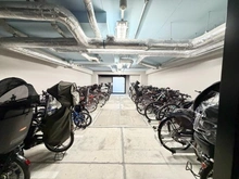 【東京都/目黒区下目黒】シティハウス下目黒 駐輪場