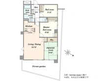 【東京都/世田谷区船橋】ユニーブル千歳船橋 間取り図