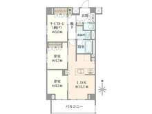 【東京都/世田谷区北沢】オープンレジデンシア下北沢イースト・テラス 間取り図