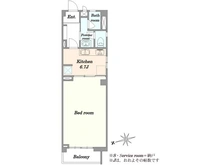 【東京都/世田谷区桜丘】桜丘フラワーマンション 間取り図