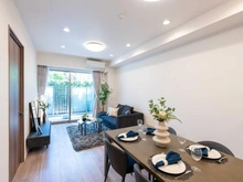 【東京都/世田谷区代田】プラウド世田谷代田 リビング・ダイニング：※家具・調度品等は販売価格に含まれておりません