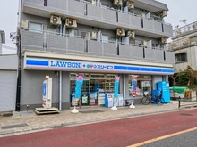 【東京都/世田谷区梅丘】プレミスト世田谷梅丘 ローソン・スリーエフ梅丘二丁目店（現地より約510m）