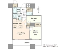 【東京都/品川区北品川】パークシティ大崎ザ・タワー 間取り図