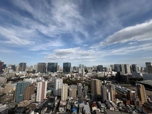 【東京都/港区白金台】プラウドタワー白金台 眺望：※ズームなし【レインボーブリッジ】を望む