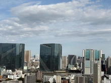 【東京都/港区白金台】プラウドタワー白金台 眺望：※ズームあり【レインボーブリッジ】を望む