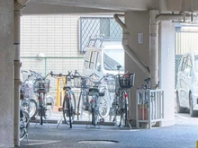 【東京都/品川区西五反田】五反田コーポビアネーズ 駐輪場