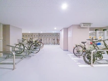 【東京都/品川区西五反田】プラウド五反田 駐輪場