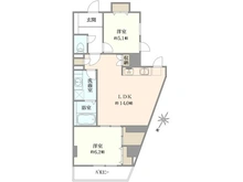 【東京都/中央区新川】ピアース東京インプレイス 間取り図