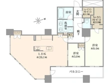 【東京都/新宿区西新宿】ザ・パークハウス西新宿タワー60 間取り図