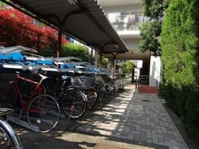 【東京都/品川区北品川】グローリア初穂御殿山 駐輪場