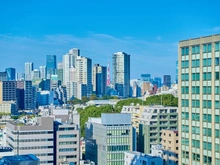 【東京都/品川区大崎】ル・サンク大崎シティタワー 眺望：リビングからの眺望(ズームあり)
東京タワーを望みます(天候による)