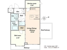 【東京都/大田区中馬込】コンシェリア馬込ザレジデンス 間取り図