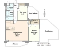 【東京都/豊島区西巣鴨】レフィーズ大塚 間取り図