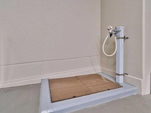 【東京都/渋谷区広尾】サンウッド広尾 共用部：ペット足洗い場