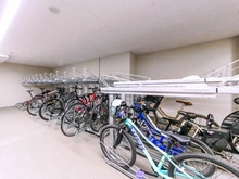 【東京都/渋谷区広尾】サンウッド広尾 駐輪場