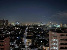 【東京都/品川区平塚】クレストフォルム戸越 眺望：バルコニーからの夜景