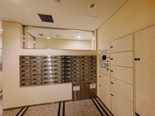 【東京都/品川区平塚】クレストフォルム戸越 メールBOX：右側：宅配BOX