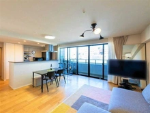 【東京都/中央区築地】イニシア築地レジデンス リビング・ダイニング：北東向き11階住戸