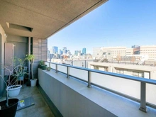 【東京都/中央区築地】イニシア築地レジデンス バルコニー