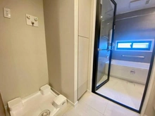 【東京都/中央区日本橋小伝馬町】アスコットパーク日本橋小伝馬町 洗面室：洗濯機置場