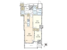 【東京都/中央区日本橋富沢町】プラウド日本橋富沢町 間取り図