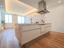 【東京都/中央区晴海】ザ・パークハウス晴海タワーズ　クロノレジデンス キッチン