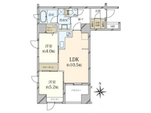 【東京都/中央区八丁堀】GREENPARK Hatchobori 桜川公園 間取り図