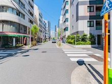 【東京都/中央区東日本橋】GREENPARK東日本橋River Terrace 前面道路