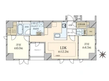 【東京都/中央区東日本橋】GREENPARK東日本橋River Terrace 間取り図