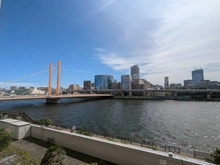 【東京都/江東区新大橋】クレッセント東京ヴュータワー 眺望：バルコニーから