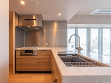 【東京都/港区海岸】Brillia Tower 浜離宮　ブリリアタワー浜離宮 キッチン